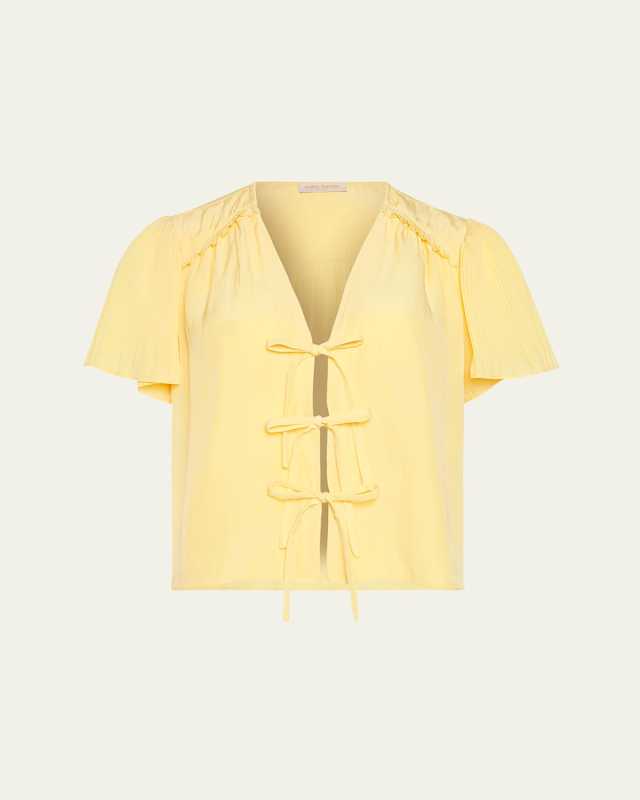 Selene Lace-Up Top